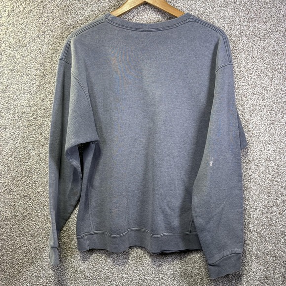 Vintage 90s Russell Athletic Sweatshirt Mens L Gray Fleece Crewneck Pullover - Picture 8 of 9